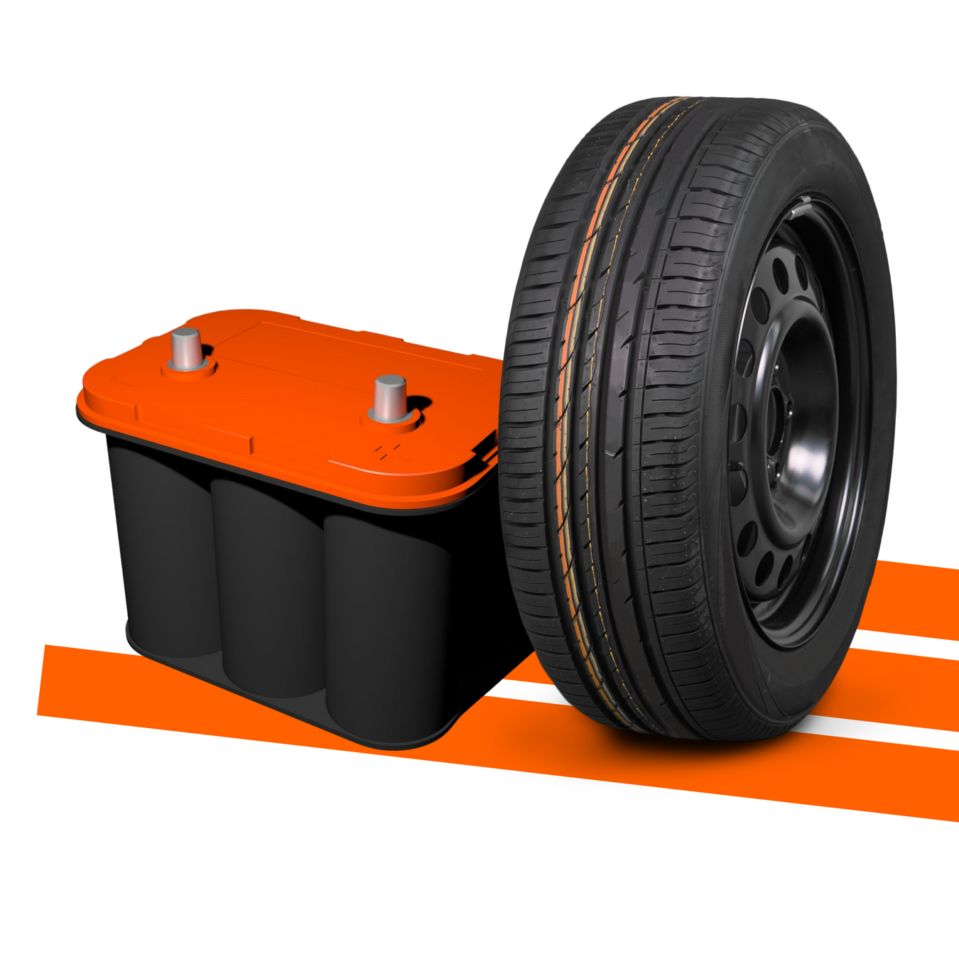 TYRES & BATTERIES