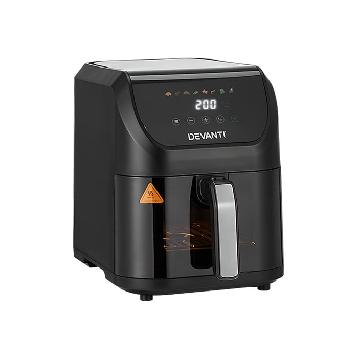 Devanti Air Fryer 5L W/ LCD Touch 1500W