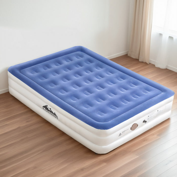 Weisshorn Air Mattress Queen Inflatable Bed 46cm Air bed Cube