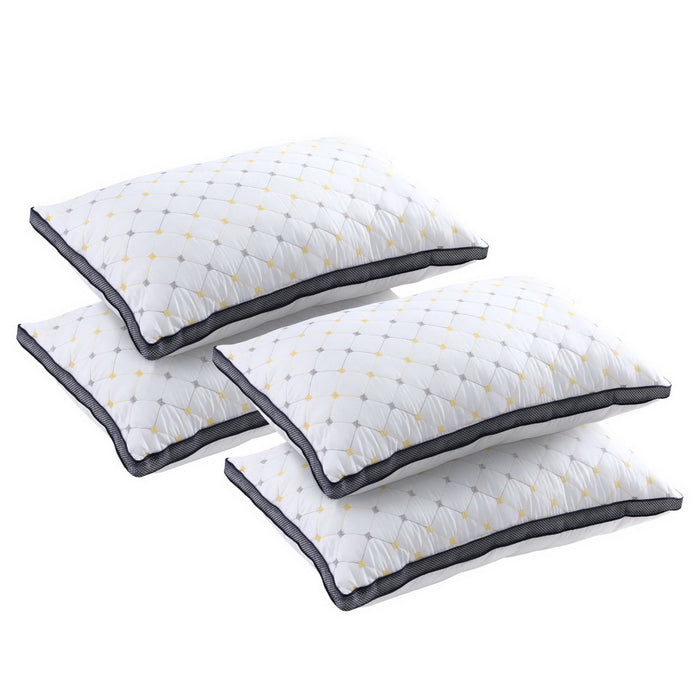 Giselle 4pcs Pillows Microfibre