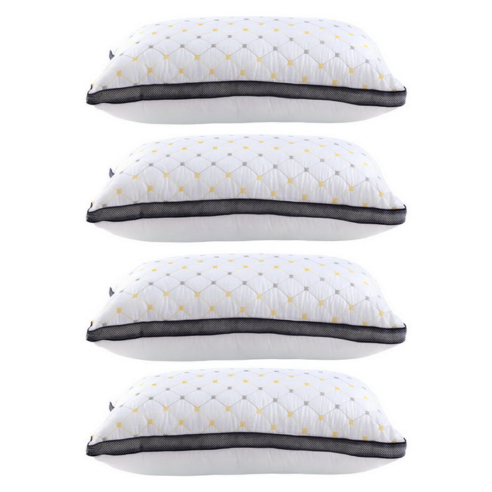 Giselle 4pcs Pillows Microfibre