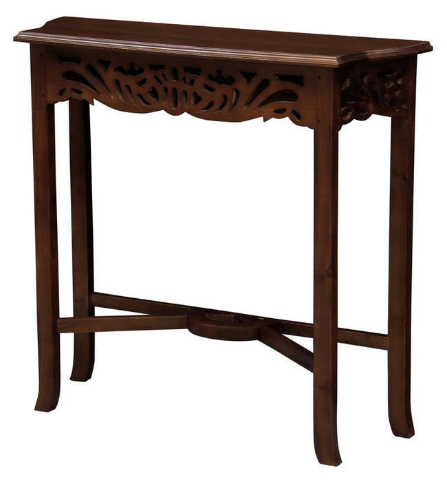 Sierra Carved Sofa Table (Mahogany)