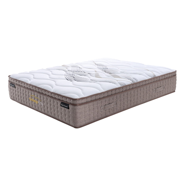 Royale Dreamer  Medium Mattress 30cm Luxury Top 7 Zones Pocket Spring - Queen