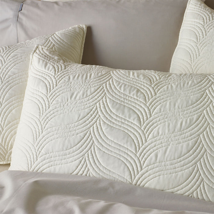 Bianca Kamala Cream Embossed Bedspread Set King