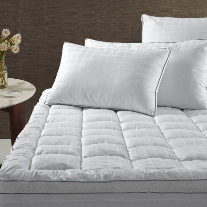 Accessorize Deluxe Hotel Mattress Topper King Single