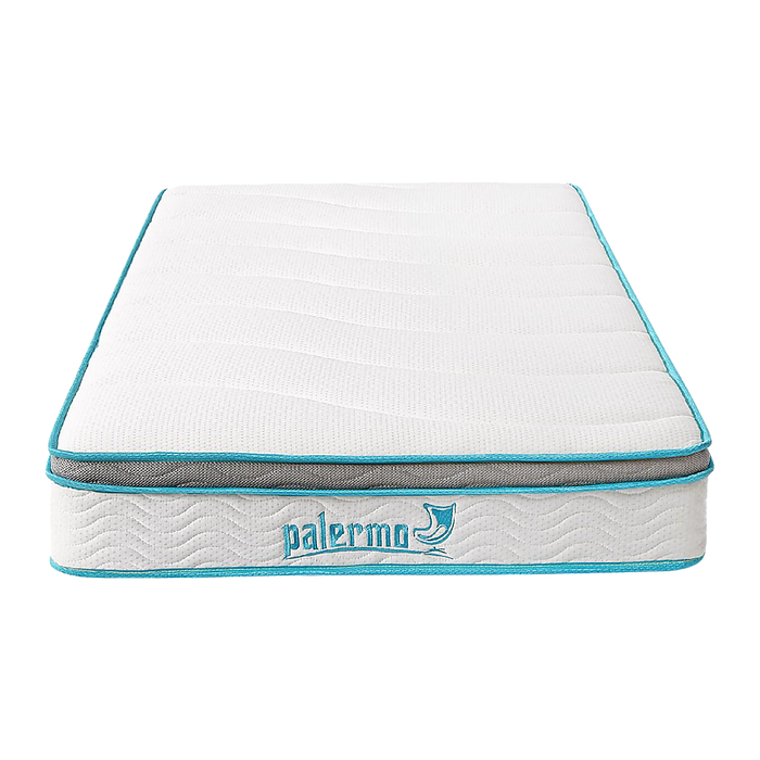 Palermo King Single 20cm Memory Foam and Innerspring Hybrid Mattress