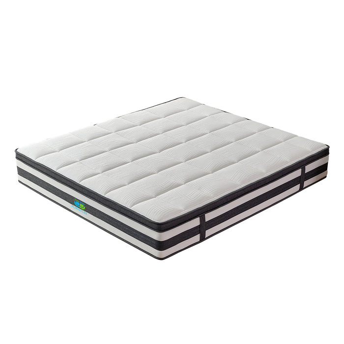 King Size 30cm HardZone Pocket Spring Mattress