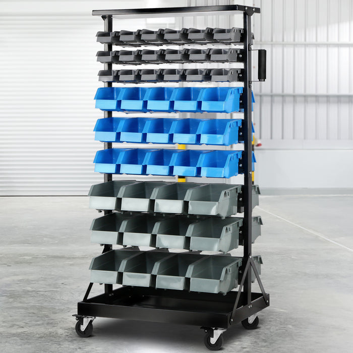 Giantz 90 Bin Storage Rack Stand