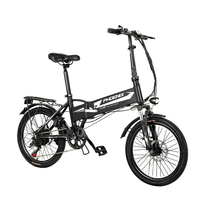 Phoenix Folding 20" Electric Bike Urban Bicycle eBike Removable Battery