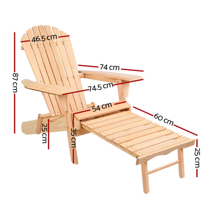 Gardeon Set of 2 Outdoor Sun Lounge Chairs Patio Furniture Beach Chair Lounger