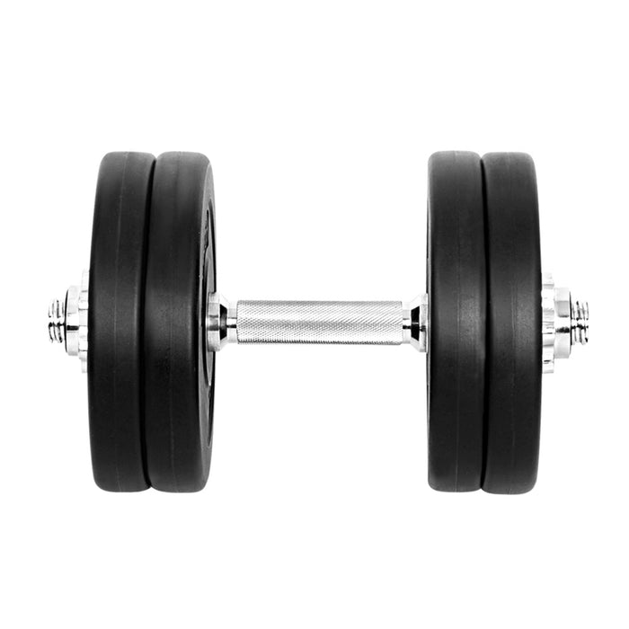 25kg Dumbbells Dumbbell Set Weight Plates Home Gym Fitness Exercise