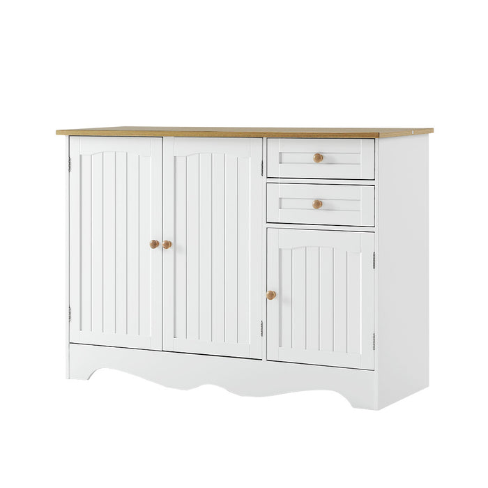 Artiss Buffet Sideboard Storage Cabinet Kitchen Cupboard Drawer Table Hallway