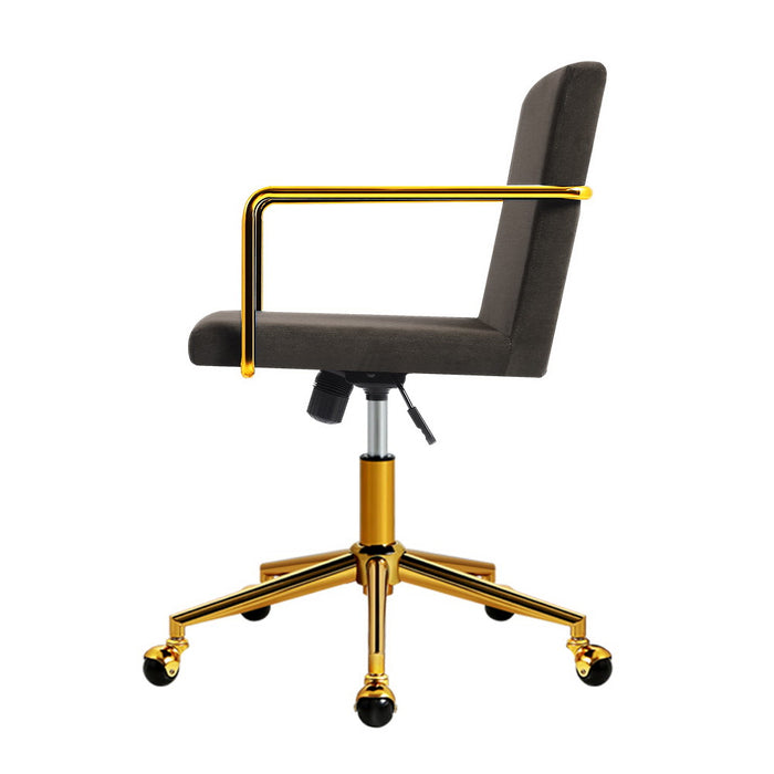 Velvet Office Chair Executive Computer Chairs Adjustable Desk Chair Armchair