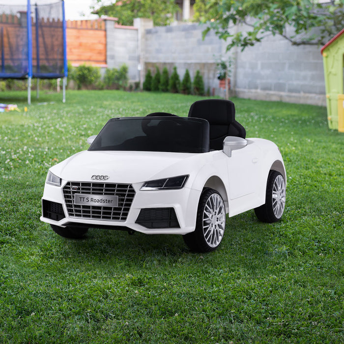 Audi Licensed Kids Ride On Cars Electric Car Children Toy Cars Battery White