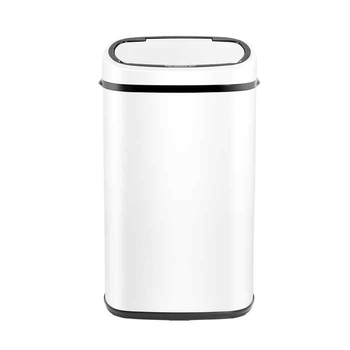 Devanti 58L Sensor Bin White