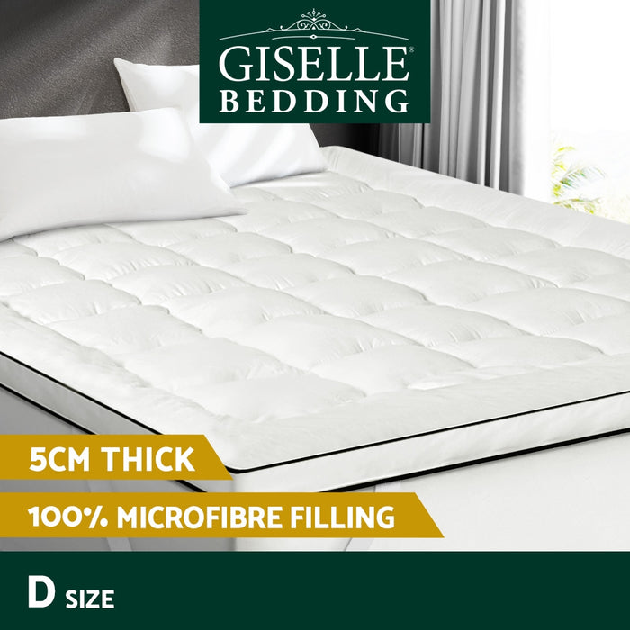 Giselle Bedding Mattress Topper Pillowtop - Double