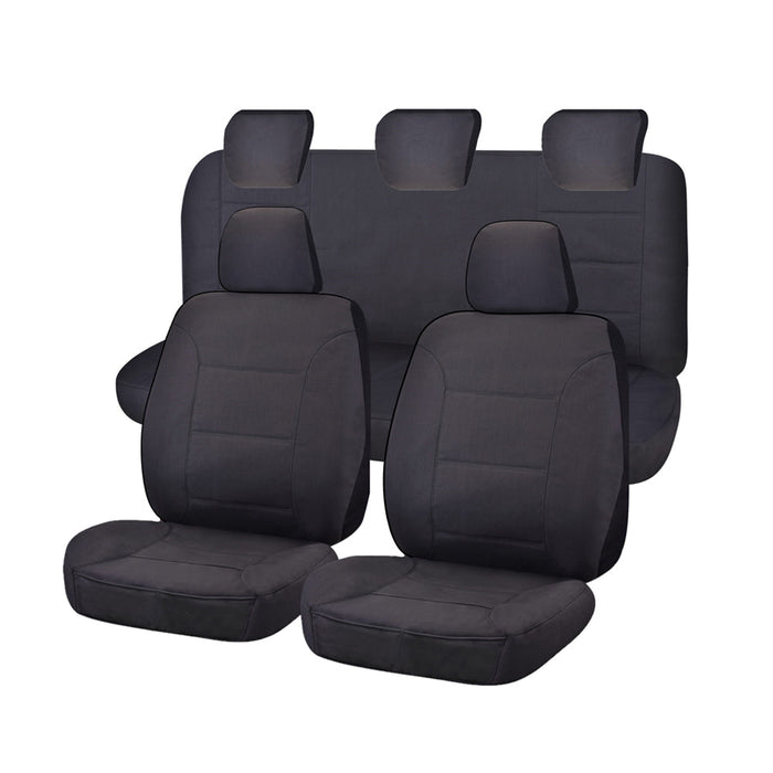 Seat Covers for MAZDA BT-50 B22P/Q-B32P/Q UP SERIES 10/2011 ? 08/2015 DUAL CAB FR CHARCOAL ALL TERRAIN