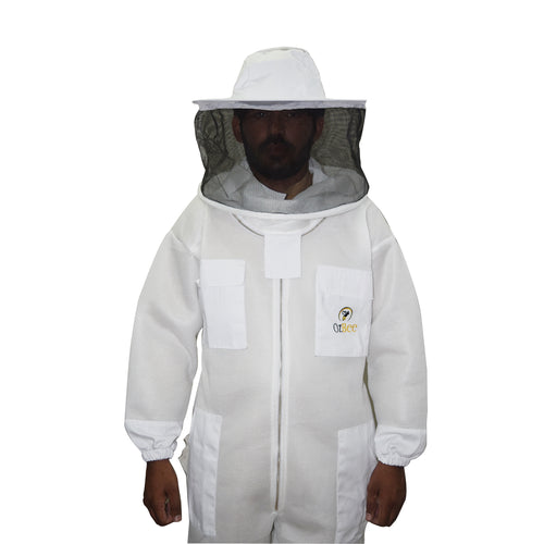 Beekeeping Bee Suit 2 Layer Mesh Round Head Style Ultra Cool & Light Weight - XL