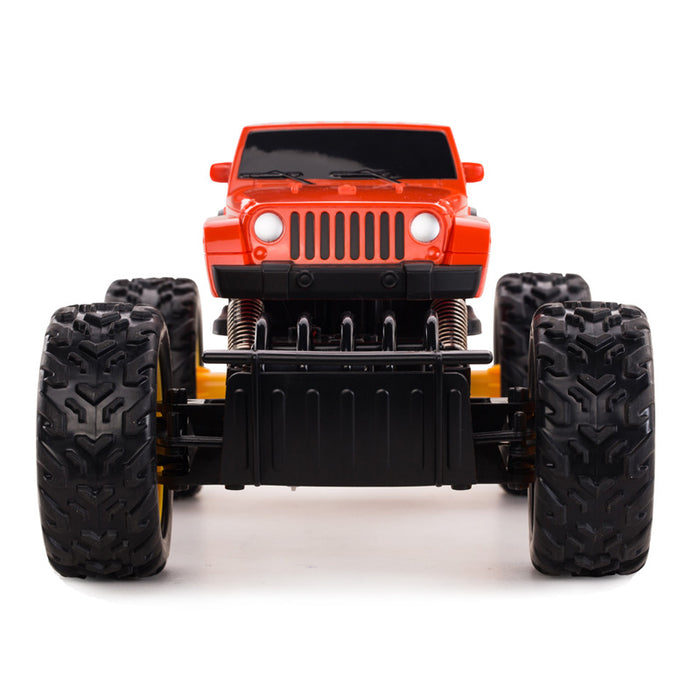 Remote Control Off Roader Rock Crawler 1:18 Scale Orange Brand New Radio Remote