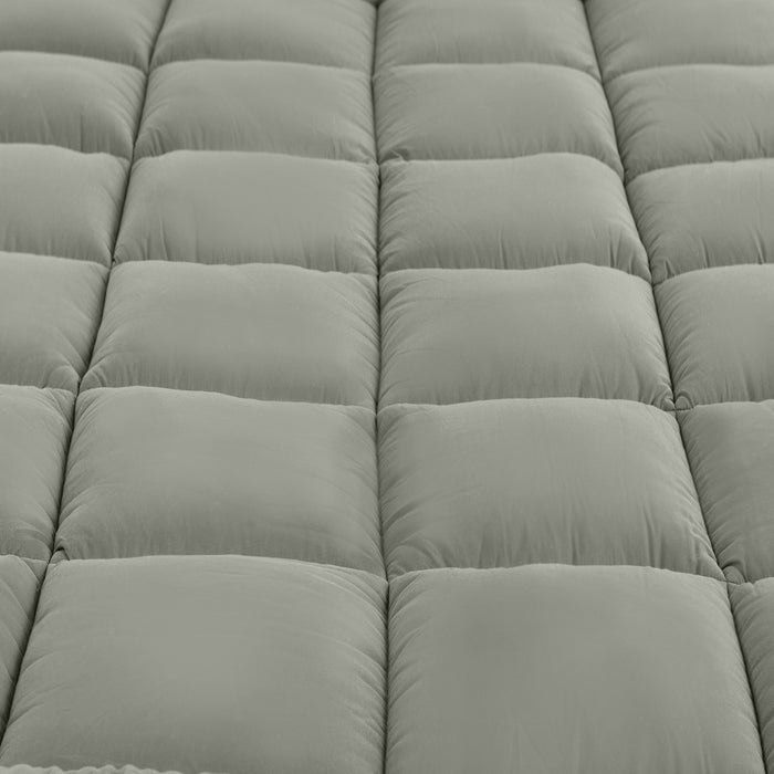 Royal Comfort 350GSM Charcoal Bamboo Quilt Luxury Bedding Duvet All Seasons - Single - Charcoal