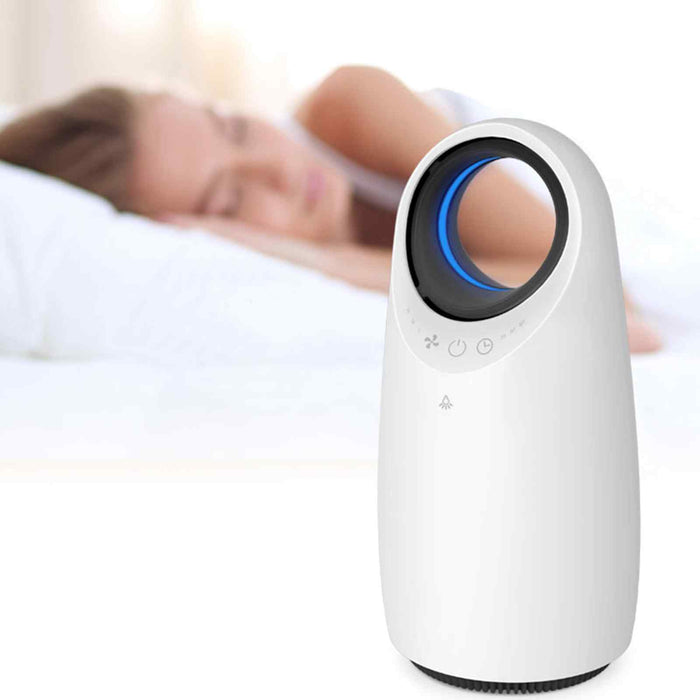 MyGenie Ultra Quiet Eco Flow Air Purifier WI-FI Control HEPA Filter White