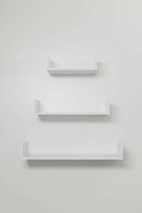 OSLO THREE PIECE SHELF KIT (WHITE)