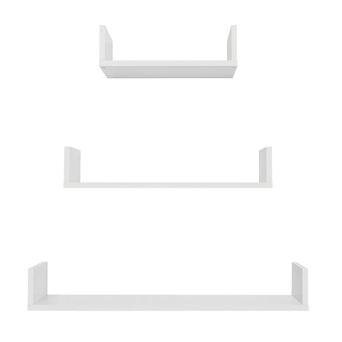 OSLO THREE PIECE SHELF KIT (WHITE)