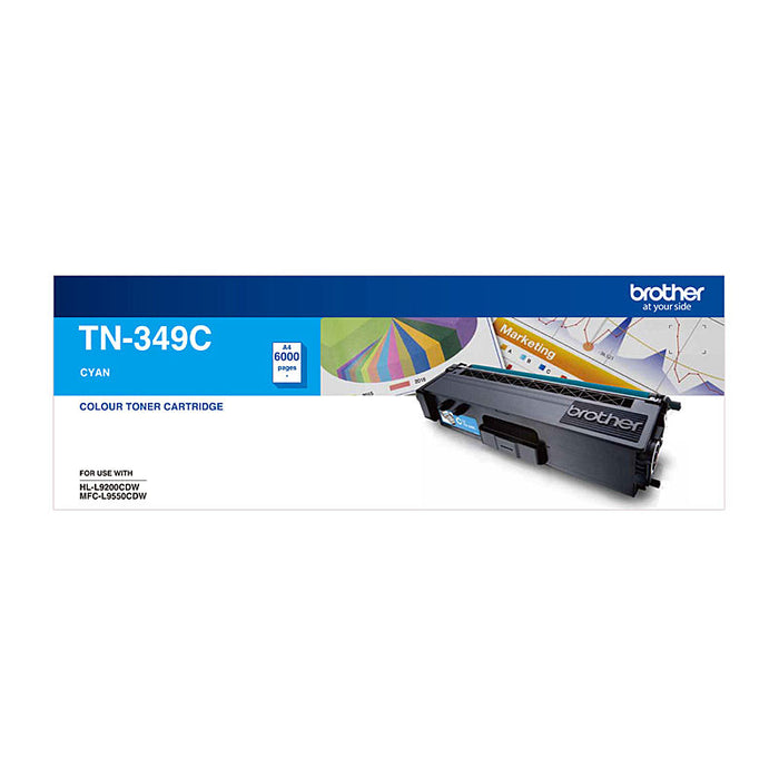 BROTHER TN349 Cyan Toner Cartridge