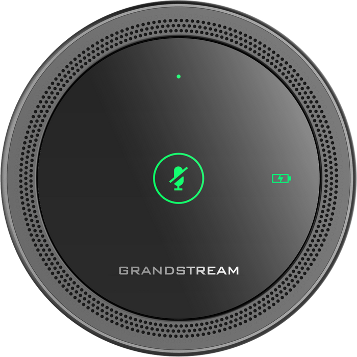 GRANDSTREAM GMD1208 Desktop Wireless Expansion Microphone, Bluetooth, 1500mA Li-ion Battery, 8 Omni Microphones, Opus