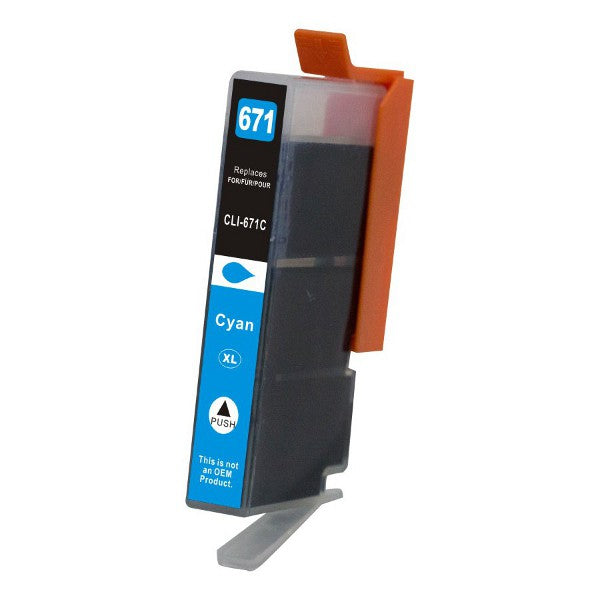 CLI-671XL Cyan Premium Compatible Inkjet Cartridge