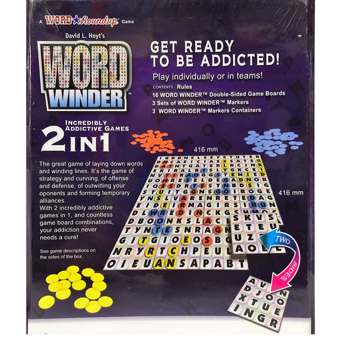 David Hoyts Word Winder Family Game Board Game 2-6 Players