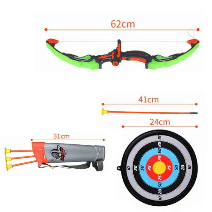 Latest Kingsport Light-up Kids Archery Set Suction Arrows Target