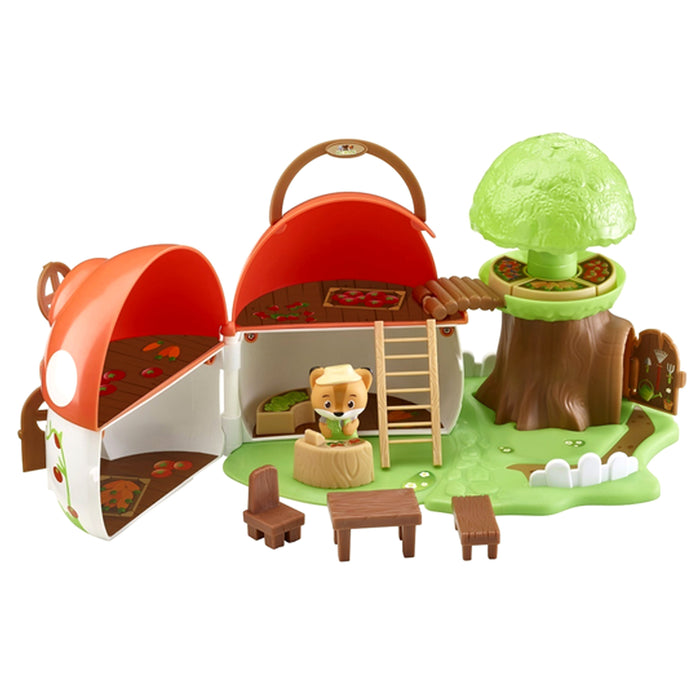 Klorofil The Mushroom Surprise Shop House with Figure