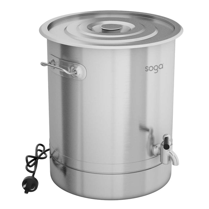 SOGA 48L Stainless Steel URN Commercial Water Boiler 2200W