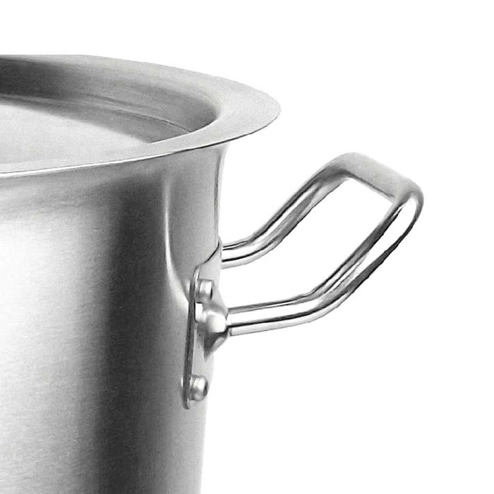 SOGA Stock Pot 12L 33L Top Grade Thick Stainless Steel Stockpot 18/10