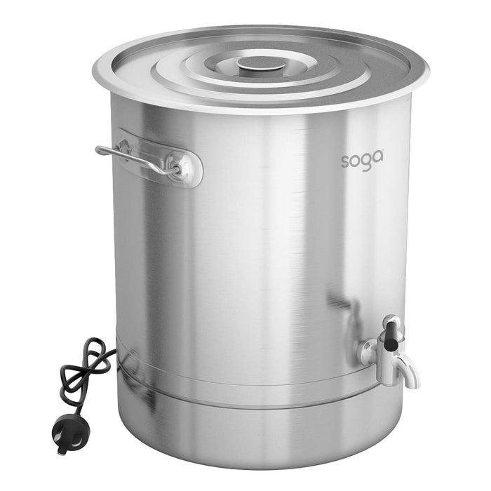 SOGA 2X 33L Stainless Steel URN Commercial Water Boiler 2200W