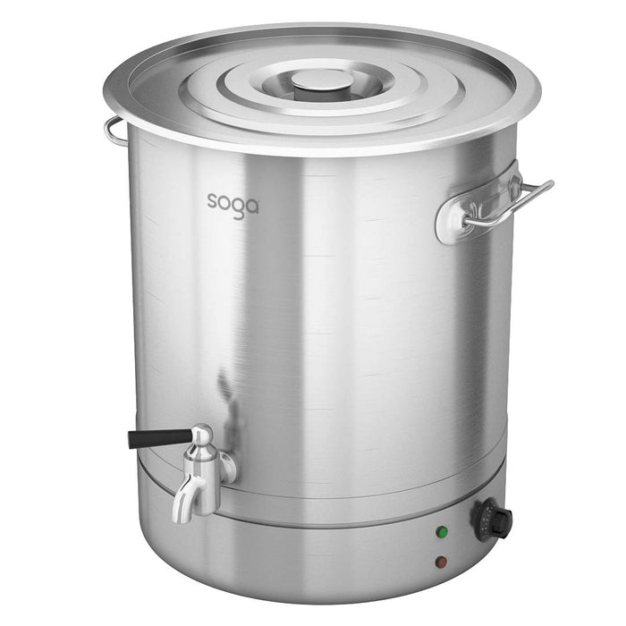 SOGA 2X 33L Stainless Steel URN Commercial Water Boiler 2200W