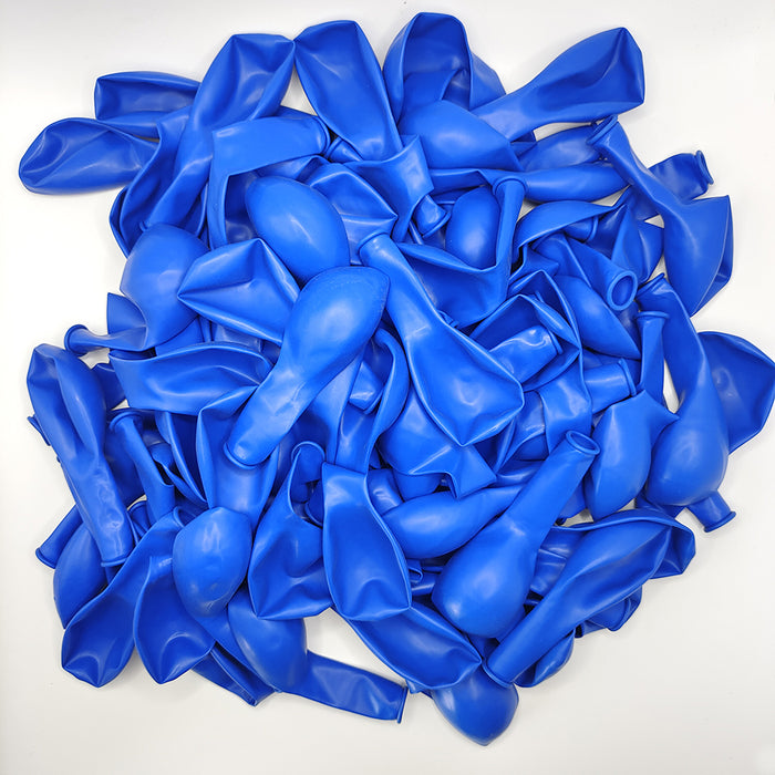 100PCS 5'' Latex Balloon Set Matt Blue Birthday Wedding Party Decoration