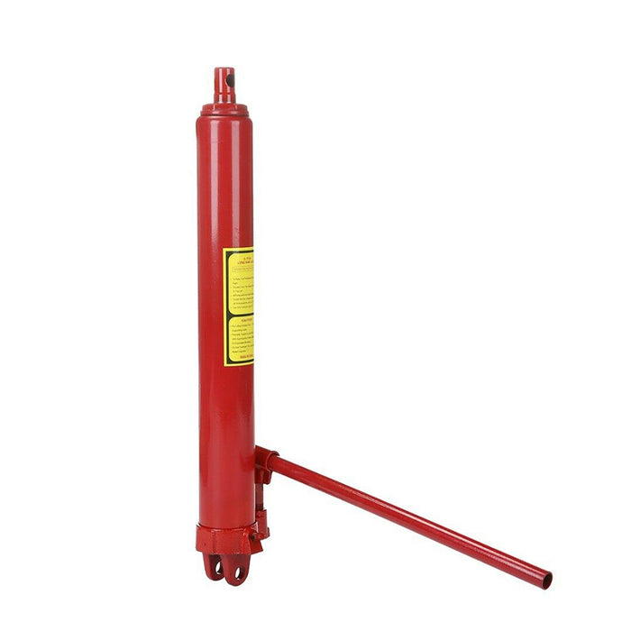 Hydraulic Long Ram Jack Lift Jacking Shop Crane Steel Engine Hoist Lifting 8 Ton