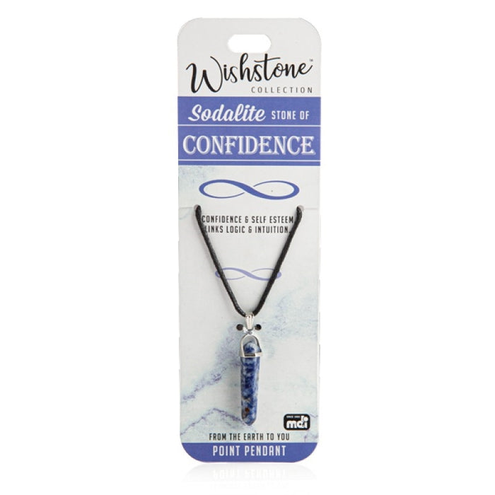 Wishstone Collection Sodalite Point Pendant