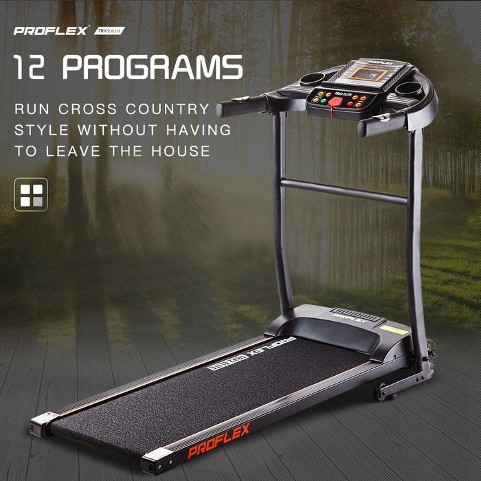 PROFLEX TRX2 Electric Treadmill Fitness Equipment Home Gym Exercise Machine