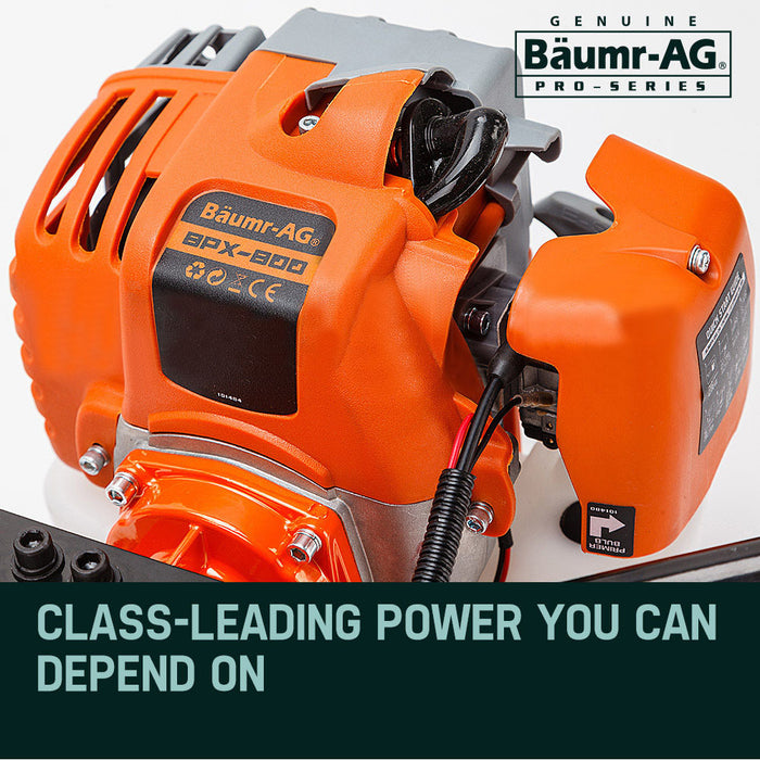 Baumr-AG Post Hole Digger 75CC Posthole Earth Auger Fence Borer Petrol Drill Bit