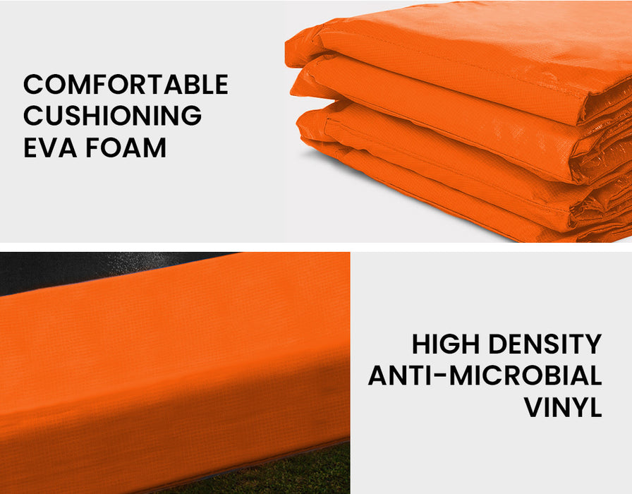 UP-SHOT 16ft Replacement Trampoline Safety Pad Padding Orange