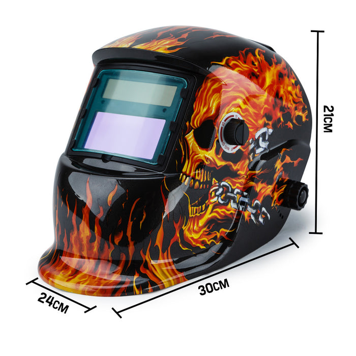 ROSSI Solar Auto Darkening Welding Helmet Mask MIG/ARC/TIG Welder Machine