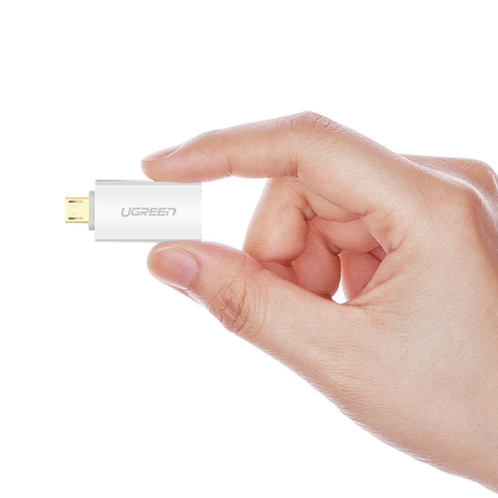 UGREEN Micro USB to USB-A OTG Adapter (White) - 30529