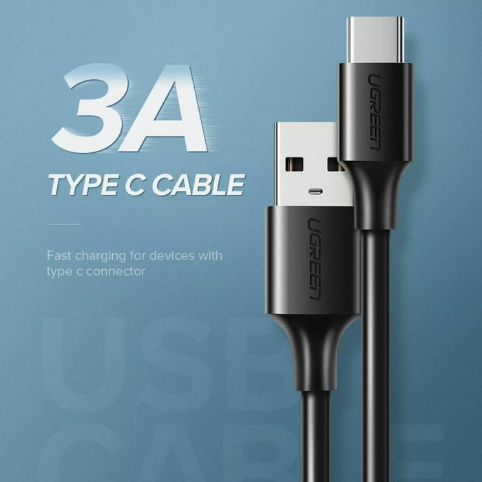 UGREEN USB-A to Type-C Cable 1m (Black) - 60116