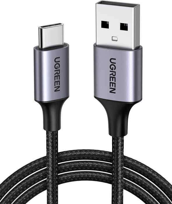 UGREEN USB-A to USB-C Cable 3m (Aluminium case, White) - 60409