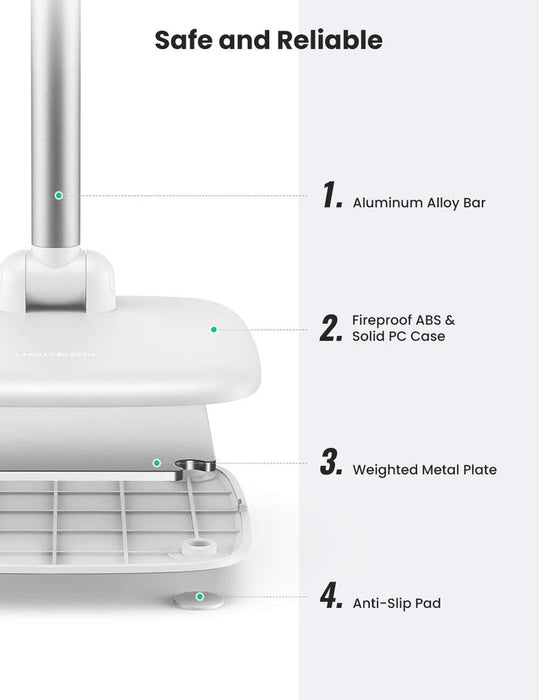 UGREEN Adjustable Desk Phone Holder (White) - 80192