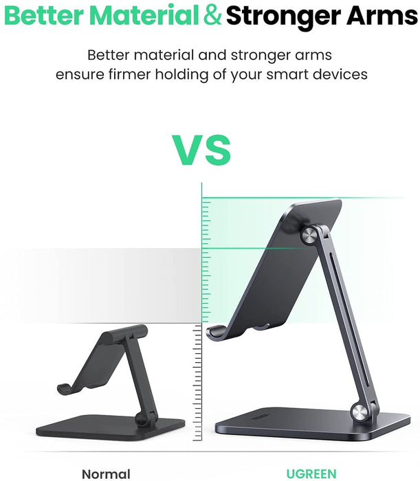 UGREEN Multi-Angle iPad Tablet Stand (Grey) - 40393