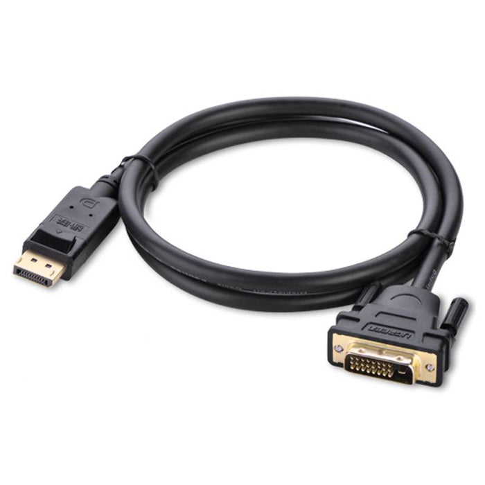 10221 UGREEN Displayport to DVI (24+1) M/M 2M Black